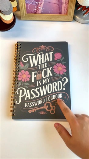 Password Book: Never Forget Your Logins Again