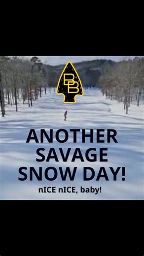Smooth Savage Moves (mostly!) #BBPS #Snowday | Broken Bow Public Schools