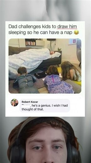 Dads Genius Nap Hack Has Everyone Laughing