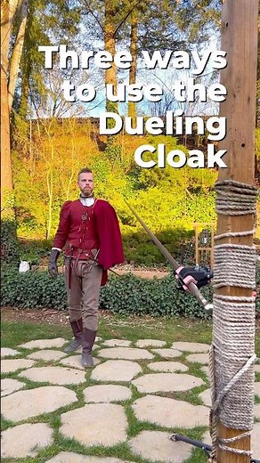 Three ways to use the Dueling Cloak #hema #sword #cloak #kcd2 #kingdomcomedeliverance