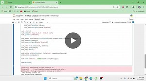 AI FAQ Chatbot with TF-IDF Vectorization and Cosine Similarity | Mahboob Ali posted on the topic | LinkedIn