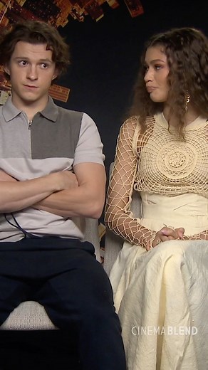 CinemaBlend on Instagram: "Spider-Man interviews with Tom Holland, Zendaya, Jacob Batalon, Kevin Feige, Marisa Tomei and Amy Pascal are now up on the YouTube machine 🕷#spiderman #spidermannowayhome #nowayhome #tomholland #zendaya #zendayaandtomholland"