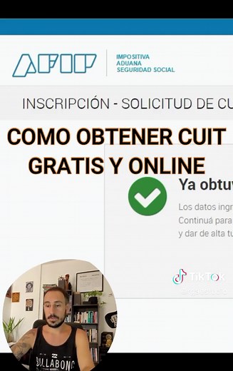 Cómo obtener el CUIT de AFIP online gratis