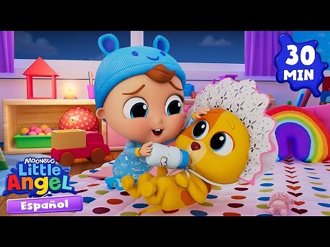 Hora de dormir con Bingo y Bebé Juan 😴| Canciones Infantiles con Bebé Juan🎵 Little Angel Español
