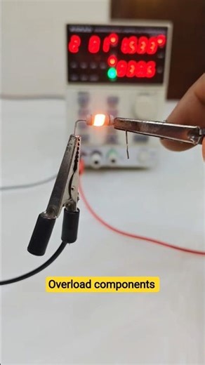 overloaded electronic components #electronics