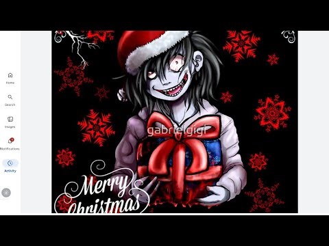 Christmastime ( Jeff the killer roleplay) happy holidays~ to you all