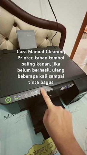 Cara Manual Cleaning Printer Epson L3250