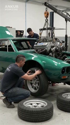 1967 De Tomaso Mangusta restoration in workshop #workzone #restoration #explore #modification #fyp