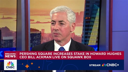 Watch CNBC's full interview with Pershing Square CEO Bill Ackman
