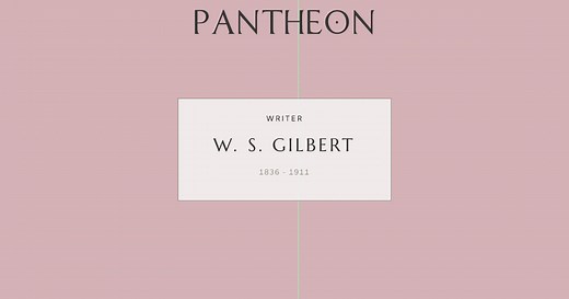 W. S. Gilbert Biography | Pantheon