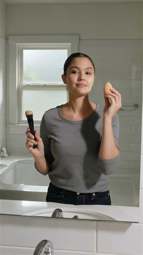 Brush vs Sponge: You’re Blending Foundation WRONG 👀