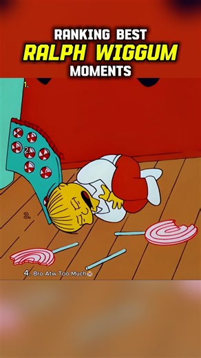Ralph Wiggum Best Moments 😭 #shorts