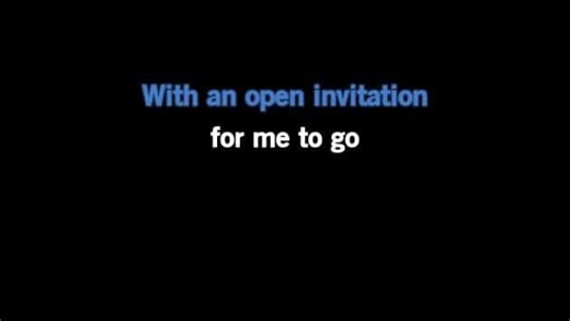 Karaoke Into Temptation - Crowded House - CDG, MP4, KFN - Karaoke Version