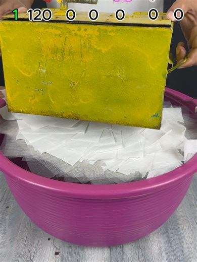 Guessing the Number of Tissue Papers Used in an Experiment