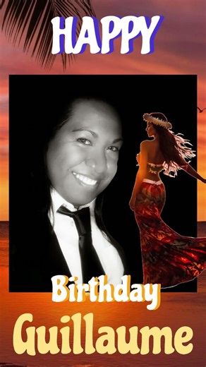 Meilleurs vœux d’anniversaire au soleil Guillaume MATARERE #music