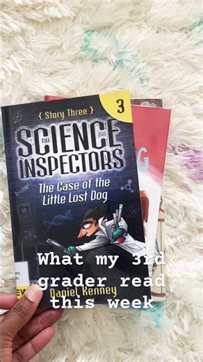 What my 3rd grader read this week. #independentreading #thirdgradereading #homeschoolreading