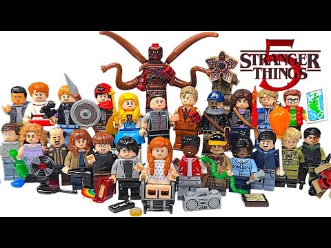 UPGRADING LEGO Stranger Things Season 5 Characters & How To Build Them!