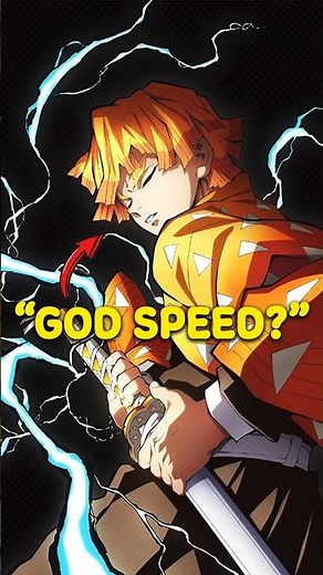 What's The SECRET to Zenitsu's Crazy SPEED in Demon Slayer