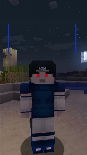 Sasuke Uchiha TEASER Legends Mod #minecraft #legendsmod #anime #naruto #minecraftnaruto #sasuke
