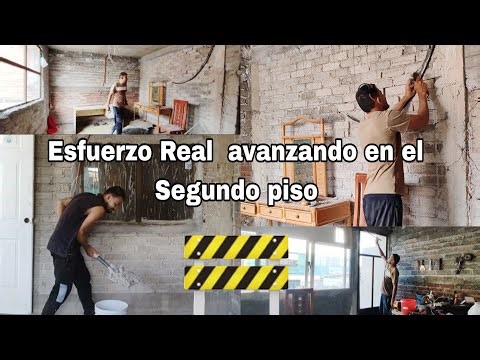 Construction Progress 🚧 Second floor wiring and installation of doors and windows #construction