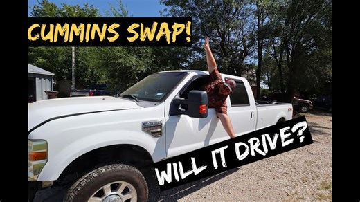 2010 Ford F350- Cummins Swap 6.4L to 12 valve Cummins Part 7