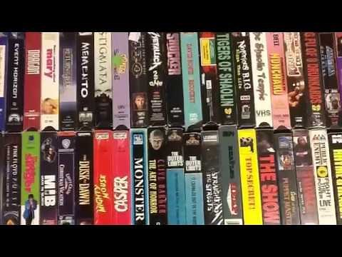 VHS TAPE COLLECTION - 80's 90's Classic Mix VCR Movies