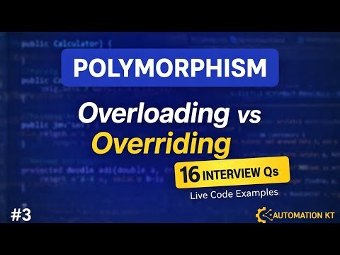 Polymorphism Mastery in Java | Overloading vs Overriding + 16 Tricky Interview Qs with Code Examples