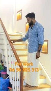 Cheapest handrail work in kozhikode #handrail #stairhandrail #interiordesign #kozhikode #calicut