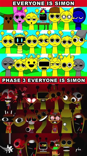 Everyone Is Garnold But Alive VS Dead *MIX VERSION * #viralshorts #sprunki #roblox #incredibox