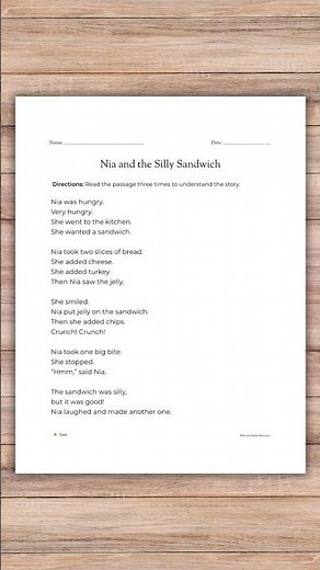 Reading Comprehension for Grades 1–3 | Printable Stories & Questions