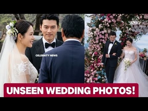 Newly Released Wedding Photos of Son Ye Jin & Hyun Bin