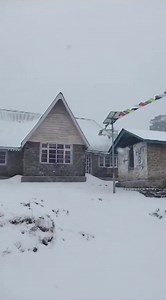 GLIMPSES OF SNOWFALL IN SANDAKPU TODAY Sent in by Sailesh Sharma | The Darjeeling Chronicle