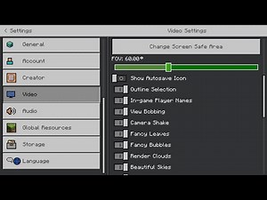 How To Change Field Of View (FOV) on Minecraft