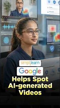 Google AI Detector: How to Check If a Video is AI Generated? #Shorts | #Simplilearn