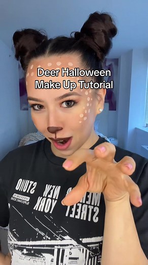 Deer Halloween Makeup Tutorial