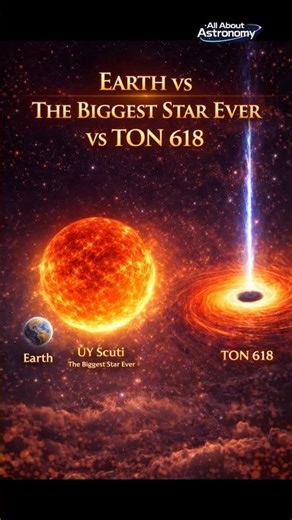 The True Size of Stars Will Shock You #EarthVsUniverse