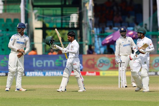 [Watch] Mominul Haque reaches his 13th ton with a boundary on Day 4 of IND vs BAN 2024 2nd Test