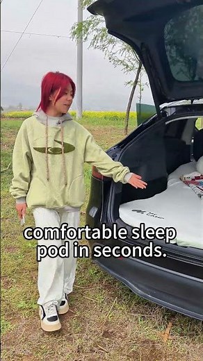 Sleep Comfortably in Your Tesla! MKCAMP Dupont Cloud Pad Plus Designed for Model Y #CarCamping#Tesla
