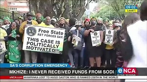 Edwin Sodi is one of seven people arrested in connection with a multi-million-rand Free State asbestos tender. At least two more arrests are expected. #eNCA Courtesy #DStv403 | eNCAnews