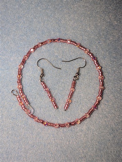 Cotton Candy Bracelet and Earring Set - Etsy