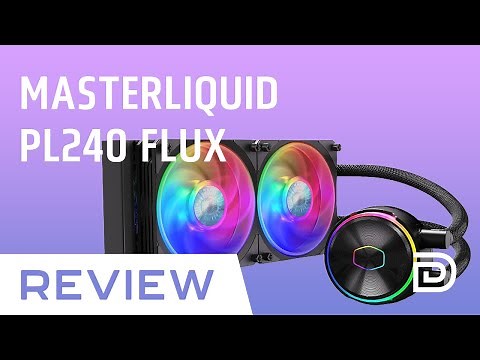 Cooler Master MasterLiquid PL240 Flux AIO Liquid Cooler Review