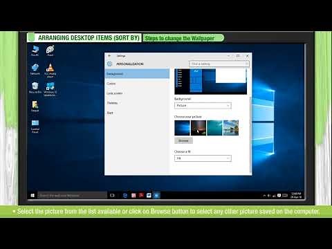 Managing your Desktop items- Class-3