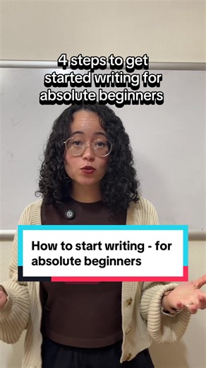 4 steps to approach writing if you’ve never done it before ever! I get this question a lot, and the number one thing is really to just start writing. Accept that it’ll be hard, and won’t come out the way you want it to the first time. It’s just like working out for the first time, hard at first but it gets easier the more you do it! If you’re just getting into writing, do you have any questions? Experienced writers, what advice would you give for beginners? #learnontiktok #tiktoklearningcampaign