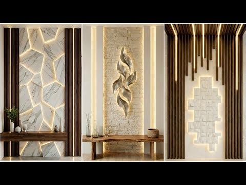100 Modern Wall Decoration Ideas 2026 | Best Living Room Wall Cladding & Home Interior Design Trends