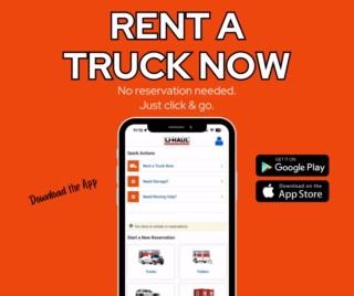 Don't stress over your move! Make it easier with the 'Rent A Truck Now' feature on the U-Haul app! 🚚 #TruckShare 24/7 allows you to get access to our trucks, day or night. Download the app and get moving: http://uhaulco.com/lVXv50PWUFo #MovingDay #NewHome | U-Haul