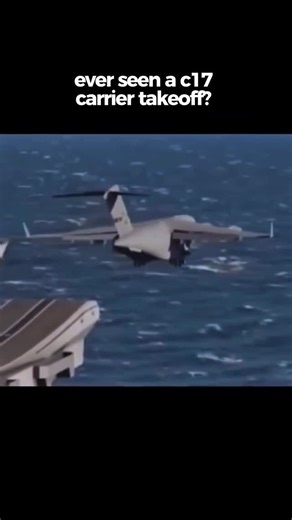 The Kaizen Lab on Instagram: "A C-17 Globemaster III is engineered for short, rough-field operations, but an aircraft carrier presents constraints far beyond its design envelope. What would be required to make it possible: The deck length is the primary limiter. A C-17 typically needs ~3,000–4,000 ft for safe takeoff, even when lightly loaded. U.S. carriers offer ~1,100 ft of usable deck. A ski-jump ramp cannot compensate for the missing runway length because the aircraft still must accelerate t