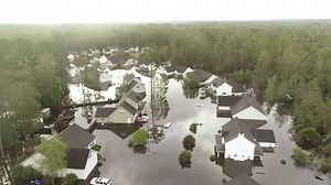 WATCH: Drone video of extreme flooding from Hurricane Florence in Leland, North Carolina near Wilmington. | WDIV Local 4 / ClickOnDetroit