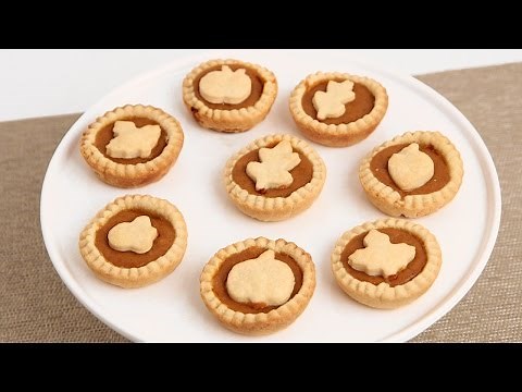 Mini Pumpkin Pies Recipe - Laura Vitale - Laura in the Kitchen Episode 844