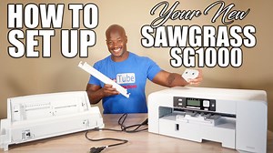 In this video I will walk you threw how to set up your Sawgrass SG1000 sublimation printer for the very first time. I will also show you how to connect your sublimation printer to your wifi network and how to connect the optional bypass tray. If you are thinking about this sublimation printer this video will help you familiarize yourself with the system to help you decide if it is the right choice for you and your business. Use my Heat Transfer Warehouse Affiliate link in the description below t