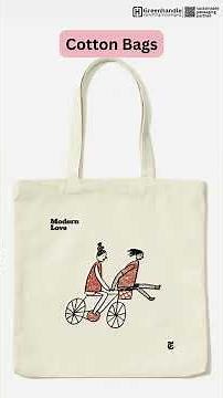 Premium Cotton Tote Bags for Shopping | Custom Branding Available